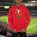 Wales Rugby Torn Baby Hoodie - Wales Flag Welsh Gift for Toddler | 5-6 Years Red - Buy Online on GoSupps.com