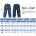 SEAUR Baby Boys Blue Ripped Jeans | Elastic Waistband Casual Denim Pants 18-24 Months - Buy Online on GoSupps.com