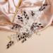 BERYUAN Bride Black Crystal Rhinestone Pearls Wedding Hair Comb Teardrop Crystal Rhinestone Hair Comb Pealrs Rhinestone Bride Headpiece Weddding Hair Accessories for Wedding Girls (black) - Buy Online on GoSupps.com