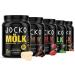 Jocko M lk Banana Cream Protein Powder - Keto Friendly with Probiotics, Grass Fed Whey, Digestive Enzymes, Amino Acids & Sugar Free Monk Fruit Blend - 31 Servings, 2lb - Muscle Recovery & Growth - Buy Online on GoSupps.com