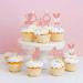 Keaziu 36 Pack Bride to be Cupcake Toppers Heart Love Bridal Skirt Miss to Mrs Cupcake Picks Bridal Shower Engagement Party Decoration Picks Rose Gold - Buy Online on GoSupps.com