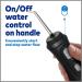 Waterpik Cordless Plus Water Flosser - Rechargeable Portable ADA Accepted | 4 Flossing Tips Ideal for Home & Travel - Satin Black WP-462 - Buy Online on GoSupps.com