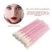 100 PCS Glitter Crystal Lip Brushes - Disposable Lip Gloss Applicators & Lipstick Wands | Perfect Makeup Tool Kits in Crystal Pink - Buy Online on GoSupps.com