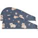 Starry Sky Bears Hair Towel 2 Pack | Super Absorbent Quick Dry Hair Turbans - Perfect for Women & Girls - Buy Online on GoSupps.com