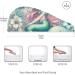 Super Absorbent Mermaid Girl Hair Towel 2 Pack | Quick Dry Flower Design Turbans for Women & Girls - Buy Online on GoSupps.com