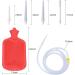 TopQuaFocus Enema Kit for Men & Women - 2L Colon Detox Douche & Enema Bulb with Coffee Enemas for Effective Cleansing - Buy Online on GoSupps.com