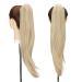 Ponytail Extension Braid | Heat-Resistant Micro-Wavy Hair | 22 Dark Blonde & Mix Shades | Realistic Stretch Hair Extensions - Buy Online on GoSupps.com