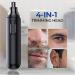 Professional Ear and Nose Hair Trimmer - Painless Battery-Operated Facial Hair Clipper for Men & Women - Waterproof Dual Edge Blades - Buy Online on GoSupps.com