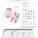 Puseky Newborn Baby Girl Floral Hoodie Sweatshirt and Pants Set | 0-3 Months - Buy Online on GoSupps.com