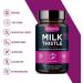 Milk Thistle 150mg Capsules - 120 Count Liver Cleanse Detox Support with Silymarin Extract for Immune Boost - Natural Non-GMO Supplement Made in USA - Buy Online on GoSupps.com