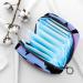 Beach Sunset Palm Portable Menstrual Cup & Pad Storage Bag for Women & Teens - Zippered Design - Buy Online on GoSupps.com