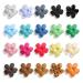MINXIAN Hair Claw Clips  Matte Flower Hair Clips  for Women and Girls 20PCS 20 Color.