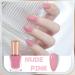 Nail Polish Set White & Pink Quick Dry Nail Varnish Chip-resistant Oil-Based French Tip Manicure Nail Polish Set Classic White Pink Nail Polish for DIY Nail Art No Need Cure - Buy Online on GoSupps.com
