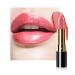 Lestpola Glossy metallic lipstick glittery pink with a smooth moisturizing texture long-lasting shimmer intense color vegan waterproof glittery for women - 05