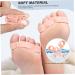 Toe Separators - 2 Pairs Silicone Toe Spacers for Pain Relief | Reusable & Washable Bunion Corrector for Men & Women - Buy Online on GoSupps.com