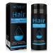 Hair Fibers for Thinning Hair - Black - 27.5Gr Undetectable Natural Formula Thicker Fuller Hair in 15 Seconds Conceals Hair Loss Look Younger for Men & Women Patchy Bald Spot Crown