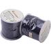 KONMAY 2.0mm Black Soft Round Real Jewelry Leather Cord - 25 Yards - Buy Online on GoSupps.com