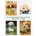 TONGKTAI Dog Toys Soft Stuffed Plush Balls Pet Chew Squeake Toy Interactive Fetch Play for Small Medium Pets (8 pack) - Buy Online on GoSupps.com