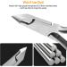 Professional Cuticle Nippers & Pusher Set - Stainless Steel Nail Remover & Cutter for Fingernails & Toenails - Ideal for Gel Nail Art - Travel Gift - Buy Online on GoSupps.com