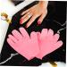 FRCOLOR 2 Pairs Moisturizing Gloves Mittens Lotion Gloves Overnight for Women Gloves for Dry Hand Silicone Glove Lotion Hand Moisturizing Glove Sock Silica Gel Miss Soft Pink - Buy Online on GoSupps.com