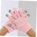 ABOOFAN 1 Pair Pink Gloves Hand Moisturizer Gloves Hand Lotion Gloves Hand Caring Gloves Overnight Spa Gloves Hand Protection Gloves for Dry Hand Moisturizing Gel Casual Socks 21x14cm Pink - Buy Online on GoSupps.com