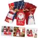 Anneome Chrismas Bags 50pcs Christmas Drawstring Bag Candy Bags Christmas Sweet Bag Xmas Storage Pouch Child Biscuit - Buy Online on GoSupps.com