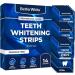 Professional Teeth Strips 7 Treatments - Enamel Safe - Non-Sensitive Formula - 14 Peroxide-Free Whitening Strips - Dentist Formulated Teeth Whitening Kit