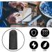 RIVIEVAL 12 Pcs Reusable Finger Cots - Non Slip Thumb Protector for Cut Resistant Kitchen Work - Black - Buy Online on GoSupps.com