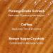 mCaffeine Coffee Sugar Body Scrub - Pomegranate - All Skin Types For Unisex 8.82 oz Scrub - Buy Online on GoSupps.com