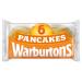 Warburtons 6 Pancakes 158g