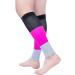 Doc Miller Premium Calf Compression Sleeve - 20-30mmHg | Dress Series | X-Large | Black Pink Gray - International Shipping - Buy Online on GoSupps.com