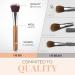 13-Piece Bamboo Makeup Eye Brow Brushes Set - Vegan & Cruelty-Free for Eyebrow, Eyeshadow, Eyeliner, Blending, Foundation, Blush, Powder Kabuki - Professional Quality - Buy Online on GoSupps.com