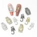 FEIlei Embossed Nail Charms 3D Scorpion Nail Art Accessories for DIY Nail Art Design Nail Art Decoration Jewelry Making - Buy Online on GoSupps.com