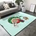Yyhhaofa Sunflower Seeds Watermelon Seeds Oversized Carpet 80 X 58 Inch Rug Soft to The Touch with Fine Nap Wear - Buy Online on GoSupps.com