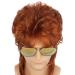 Baruisi 80s Orange Mullet Wig - Men's Cosplay & Halloween Fancy Dress - Buy Online on GoSupps.com