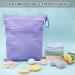 Tao Pipe Waterproof Fabric Diapers & Naspock Wetdry Diaper Bags | 2 Large Reusable Wet Bags for Baby Trips (Green & Purple) - Buy Online on GoSupps.com