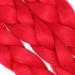 Buy 24 Jumbo Braids - Kanecalon Synthetic Crochet Hair Extensions (3 Bundles) - Afro Box Braiding in Red - 60cm - Buy Online on GoSupps.com