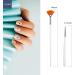 Inge Nail Art Brushes Set - 15-Piece Kit for Fine Detailed Painting - Ideal for Gel Nail Applications - Buy Online on GoSupps.com