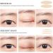 BANSHAN Invisible Fiber Double Eyelid Tape Stickers - Self-Adhesive Eye Tapes for Hooded and Mono-Eyelids (2 pcs) - Buy Online on GoSupps.com