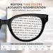 Eyekepper Oversize Reading Glasses for Women - Stylish Black +2.50 Readers for International Shipping - Buy Online on GoSupps.com