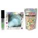 garb2ART Bath Gift Set USA Made Fizzies  Pop Rocks  Soap  Lipstick  Dry Skin Moisturize  Perfect for Bubble Spa Bathing Handmade Birthday Mothers Day Gifts (Cotton Candy)