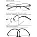 Vevesmundo Multifocal Blue Light Filter Glasses for Men - Set of 4 Reading Glasses (Strengths +1.0 to +3.5) - Premium Eye Protection - Buy Online on GoSupps.com