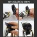 Layhou 8 Color Sliding Combs Set for Jack Haircuts | Versatile Hair Styling Tools for Barbers & Stylists - Buy Online on GoSupps.com