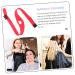 Premium Head Band Hair Tie & Tiara - Hair Cutting Guide Tool for Adults & Kids - Red 56x4cm - Buy Online on GoSupps.com