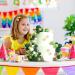 Astaron 32-Piece Cake Topper Set - Mini Balloon Rabbit for Weddings Baby Parties & Birthdays (Green & Gold) - Perfect International Shipping! - Buy Online on GoSupps.com