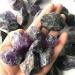 Collection Home Decor Gift 100g Natural Purple Amethyst Point Quartz Crystal Rough Stone Mineral Specimen for Fish Tank Raw Stone (Color : 100g 10-20mm) - Buy Online on GoSupps.com