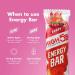 HIGH5 Energy Bars - High Carb Energy Bars Real Fruit Oat Bars - Healthy Snacks Snack Bars Multipack for Training & Racing - Raspberry & White Chocolate - pack of 12x55g - Buy Online on GoSupps.com