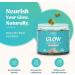 Akasha Superfoods Sea Moss Glow Gummies, Hair, Skin & Nails Vitamins with Seamoss, Pearl Powder, Vitamin E, Aloe Vera, Liposomal Vitamin C, and Irish Sea Moss, Gummies for Women & Men, 60 Count - Buy Online on GoSupps.com