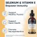 Immune & Vitality Boosting Bundle: Selenium & Vitamin E Drops + Ionic Zinc & Copper Liquid Drops - Buy Online on GoSupps.com