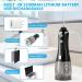 Water Dental Flosser - H2ofloss Cordless Oral Irrigator for Braces | Portable & Waterproof Rechargeable Teeth Cleaner with 6 Nozzles - Ideal for Travel - Buy Online on GoSupps.com